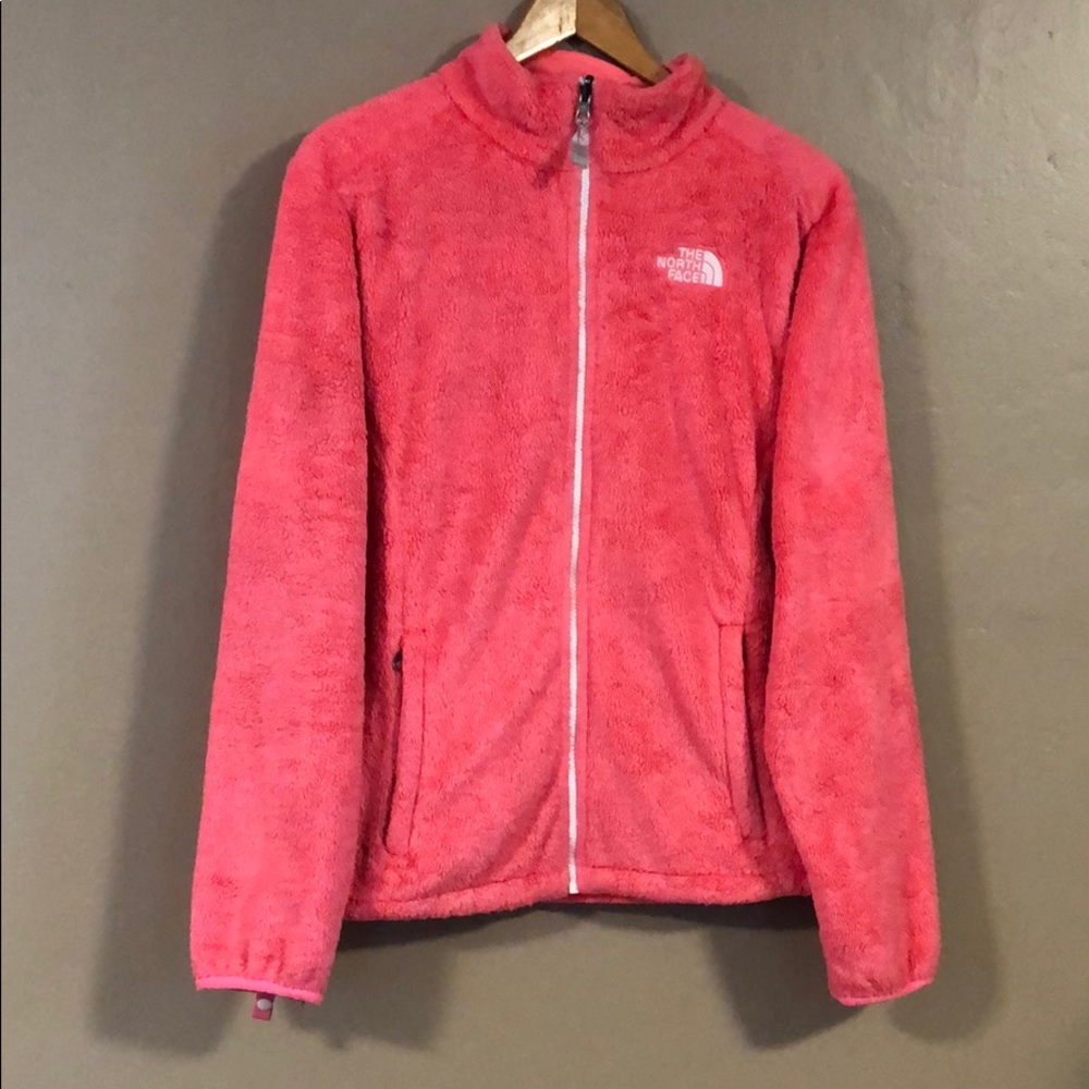 The North Face Pink Fuzzy Jacket